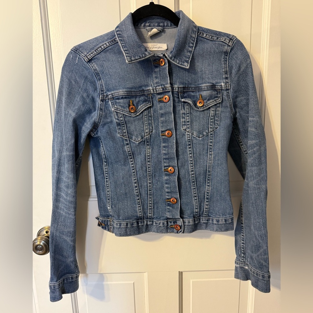 H&M L.O.G.G. Classic Blue Jean Jacket